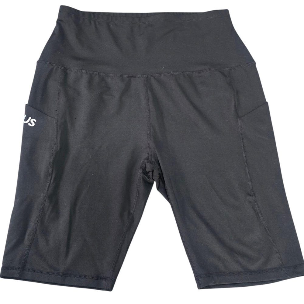 Neleus Activewear Shorts XL Sports Wear Dark Black Bike Women's W Pockets